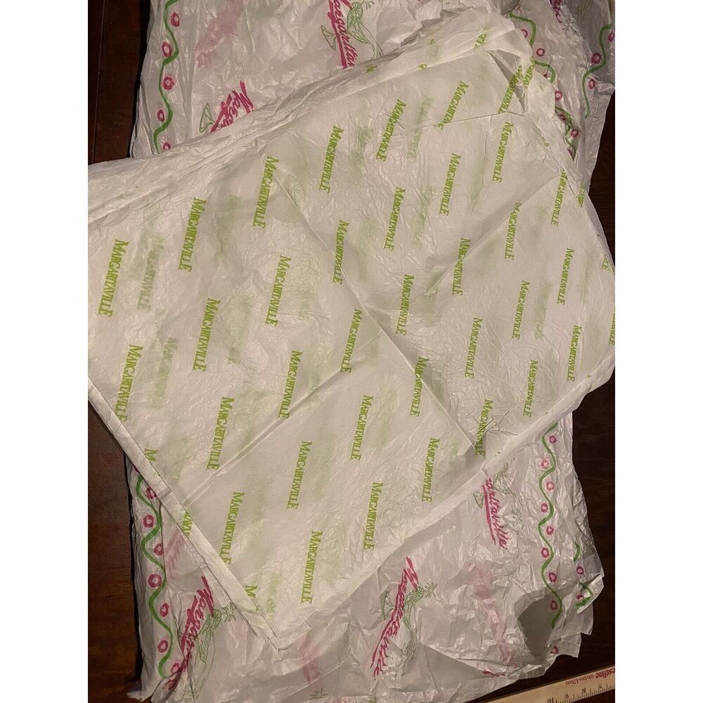 Jimmy Buffett Margaritaville Tissue Paper (30+‎ pieces) Parrothead Tropical Boat